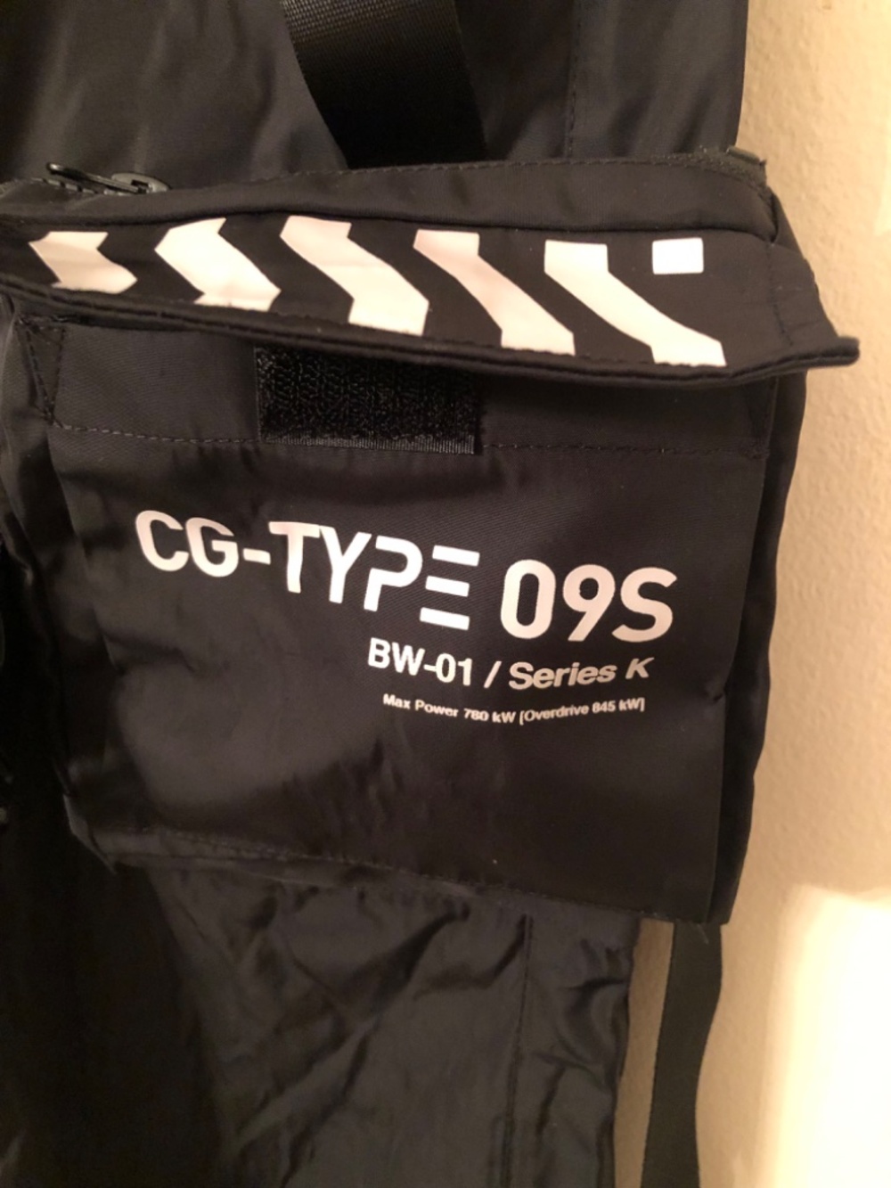 Fabric of the Universe CG-Type 09S Black Cargo Pants Techwear Joggers - Picture 7 of 15